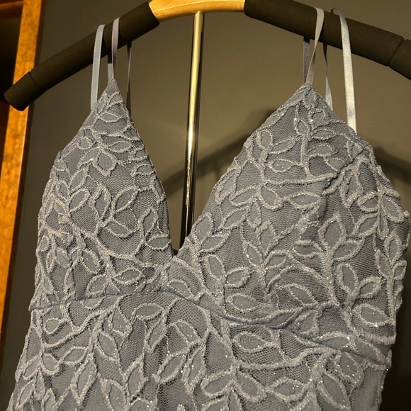 Sparkly blue formal dress | Size: M - Picture 5 of 10